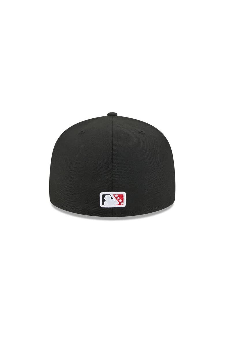 Men's New Era  Black Albuquerque Isotopes Theme Nights 59FIFTY Fitted Hat, Alternate, color, Black