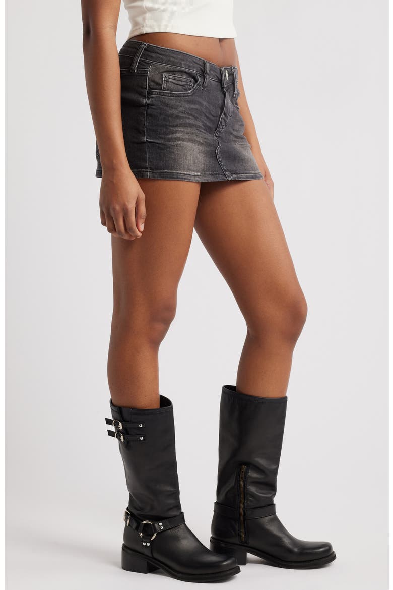 Ultra Miniskirt, Alternate, color, GREY