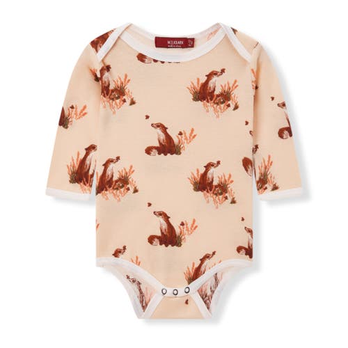 Milkbarn Organic Cotton Long Sleeve One Piece