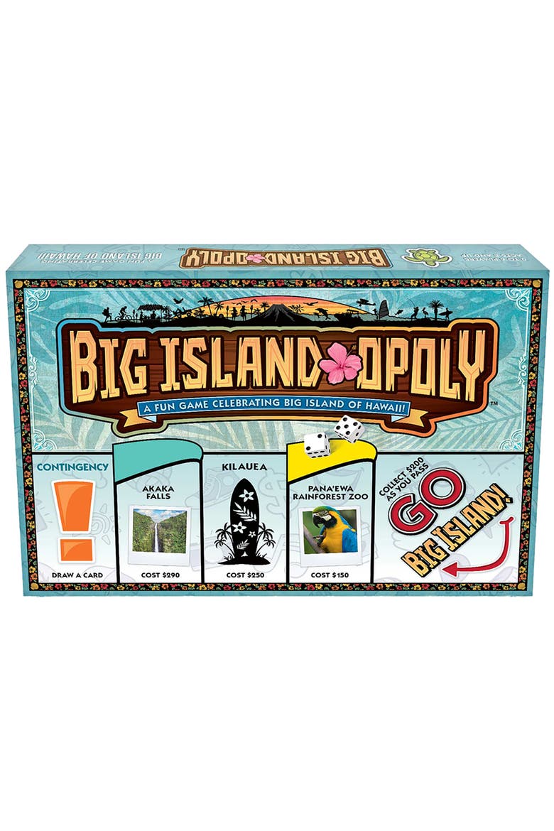 Big Island Opoly Board Game, Main, color, Multicolored
