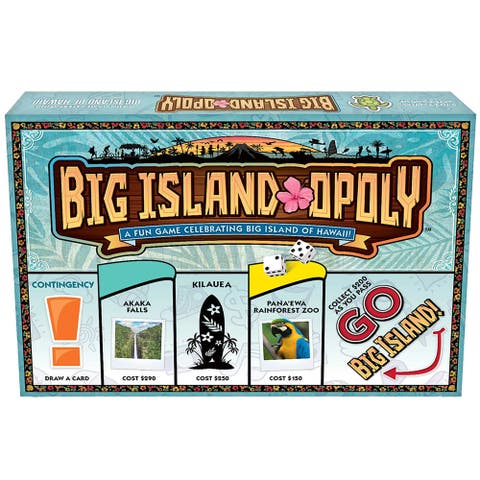 Big Island Opoly Board Game
