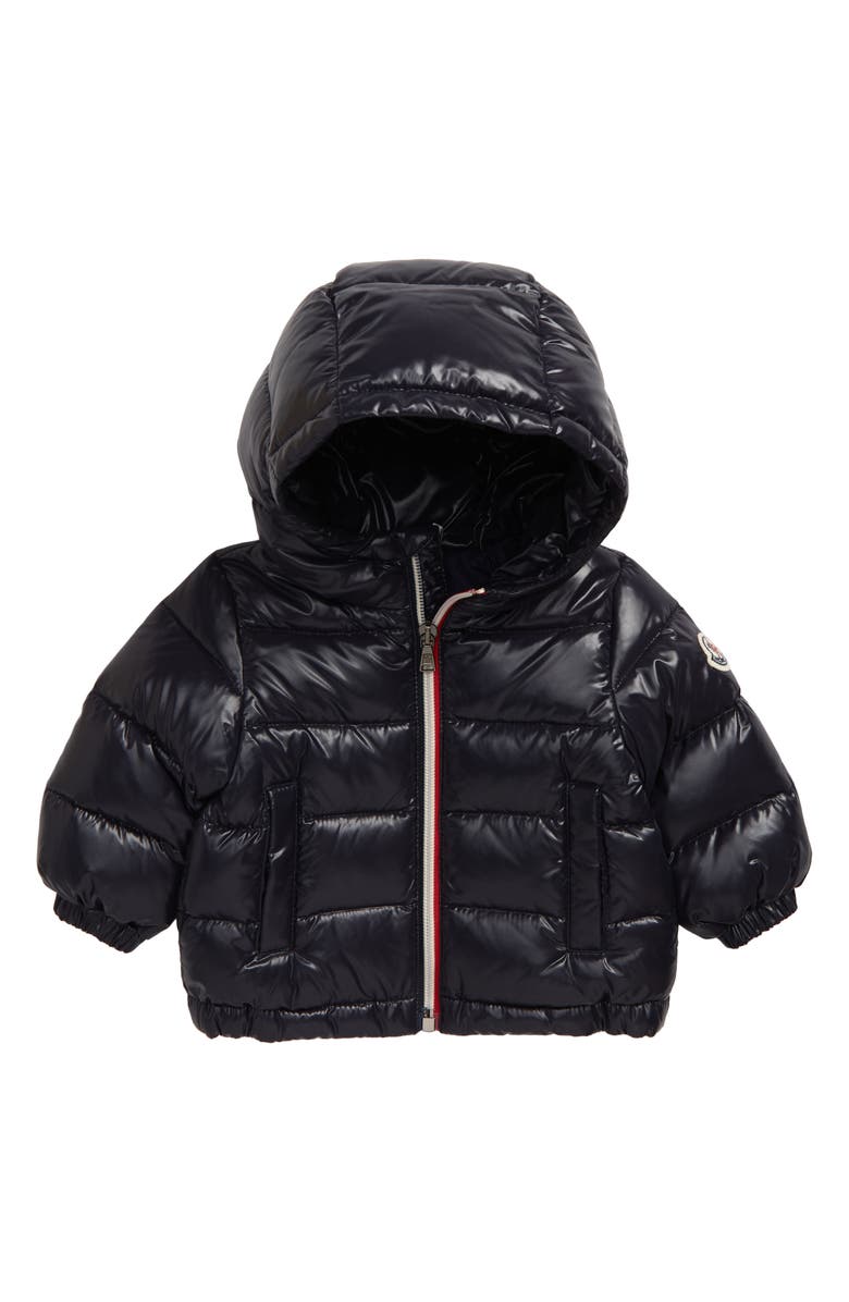 Moncler New Aubert Hooded Down Jacket, Main, color, 