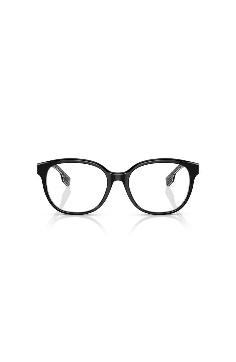 Burberry 54mm Square optical glasses, Alternate, color, Black