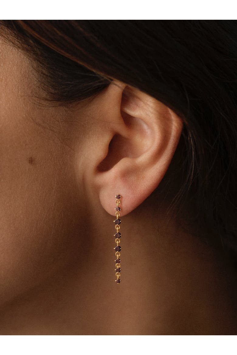 Soho Drop Earrings, Alternate, color, Mocha
