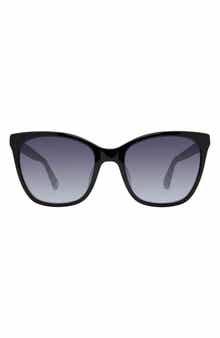 desi 55mm gradient cat eye sunglasses