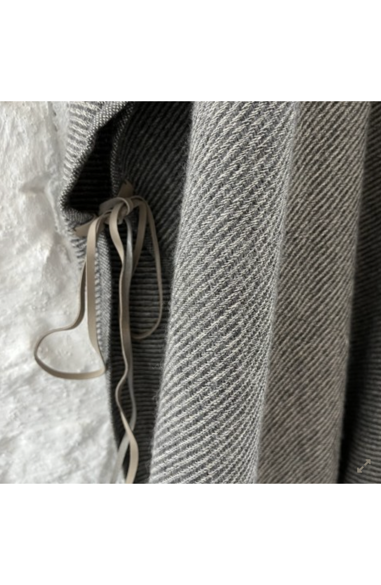 loom.ist Wool Poncho, Alternate, color, Grey