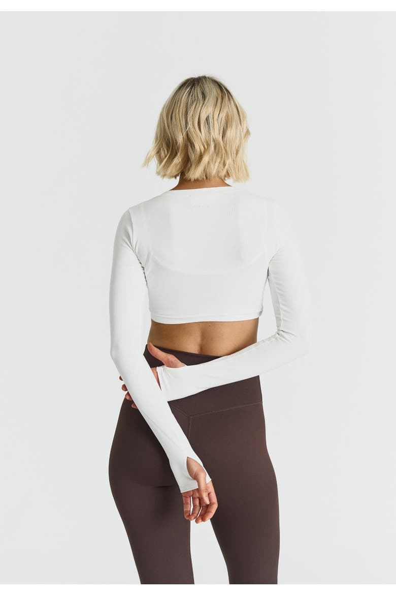 Soft Cotton Twist Top, Alternate, color, Off White