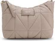HUGO Palmah Quilted Crossbody Bag