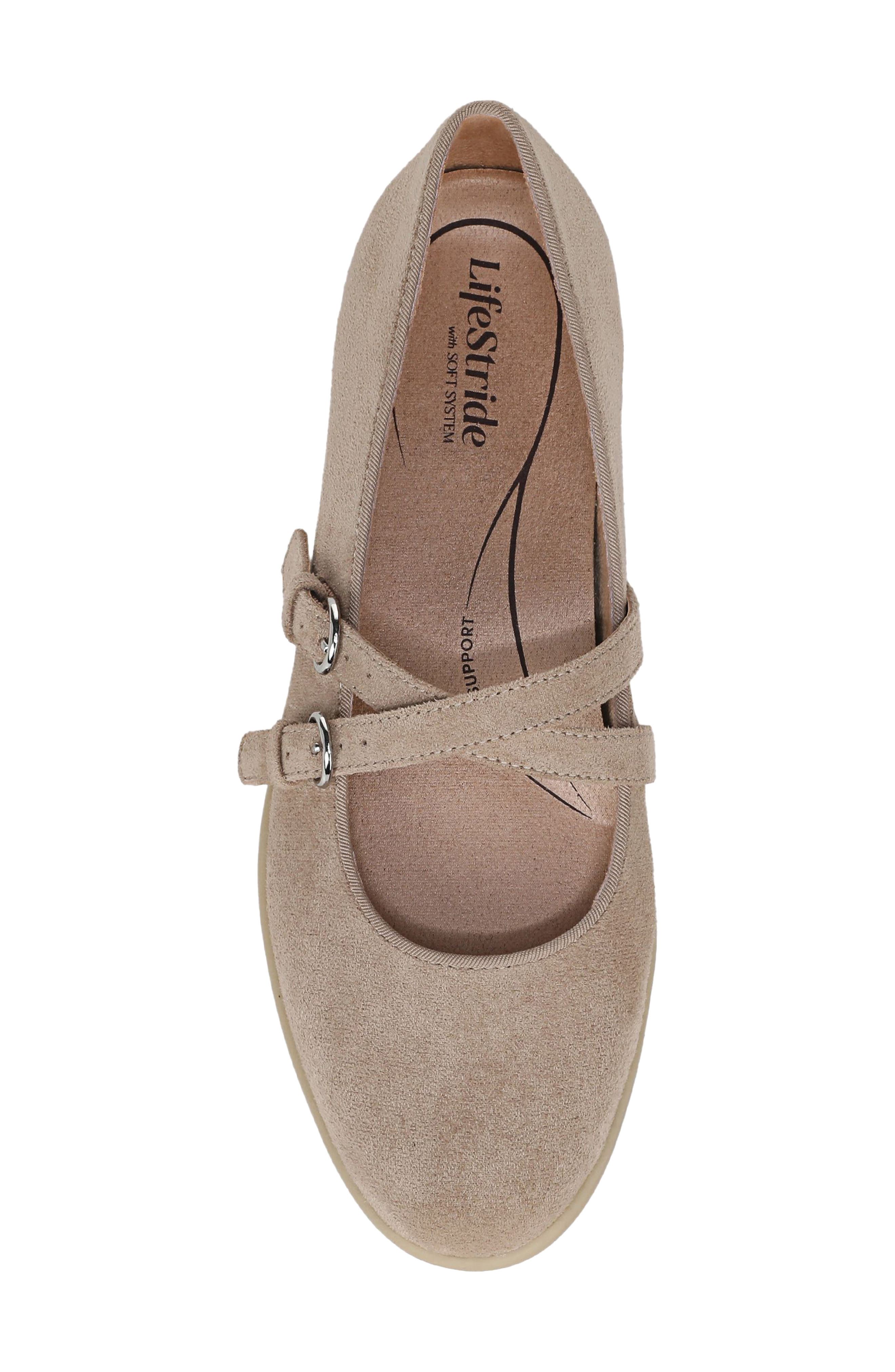 Marnie Mary Jane Flat, Alternate, color, DOVER LIGHT TAN