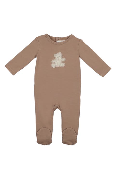 Bear Appliqué Footie (Baby)