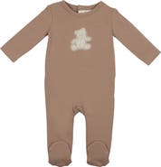 Manière Bear Appliqué Footie