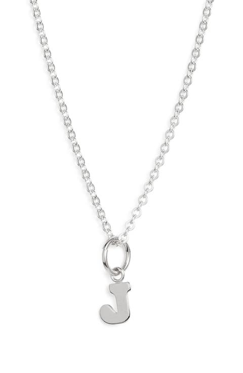Initial Pendant Necklace