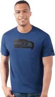 STARTER Men's Starter  Royal Seattle Seahawks Prime Time T-Shirt