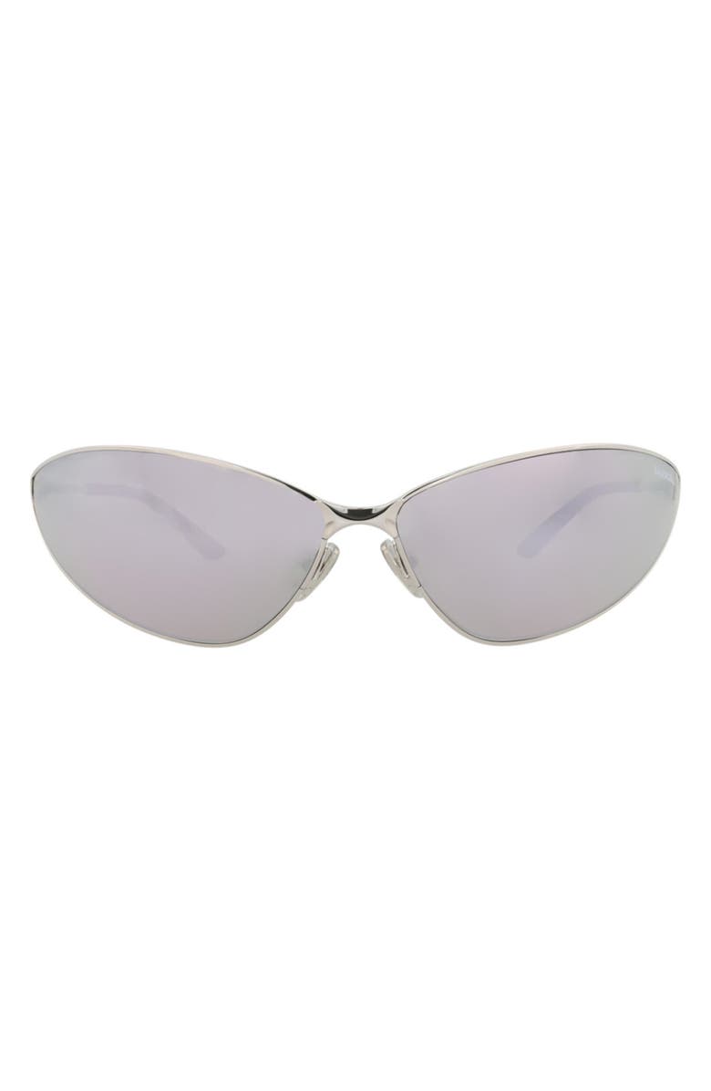 Balenciaga 93mm Shield Sunglasses, Main, color,