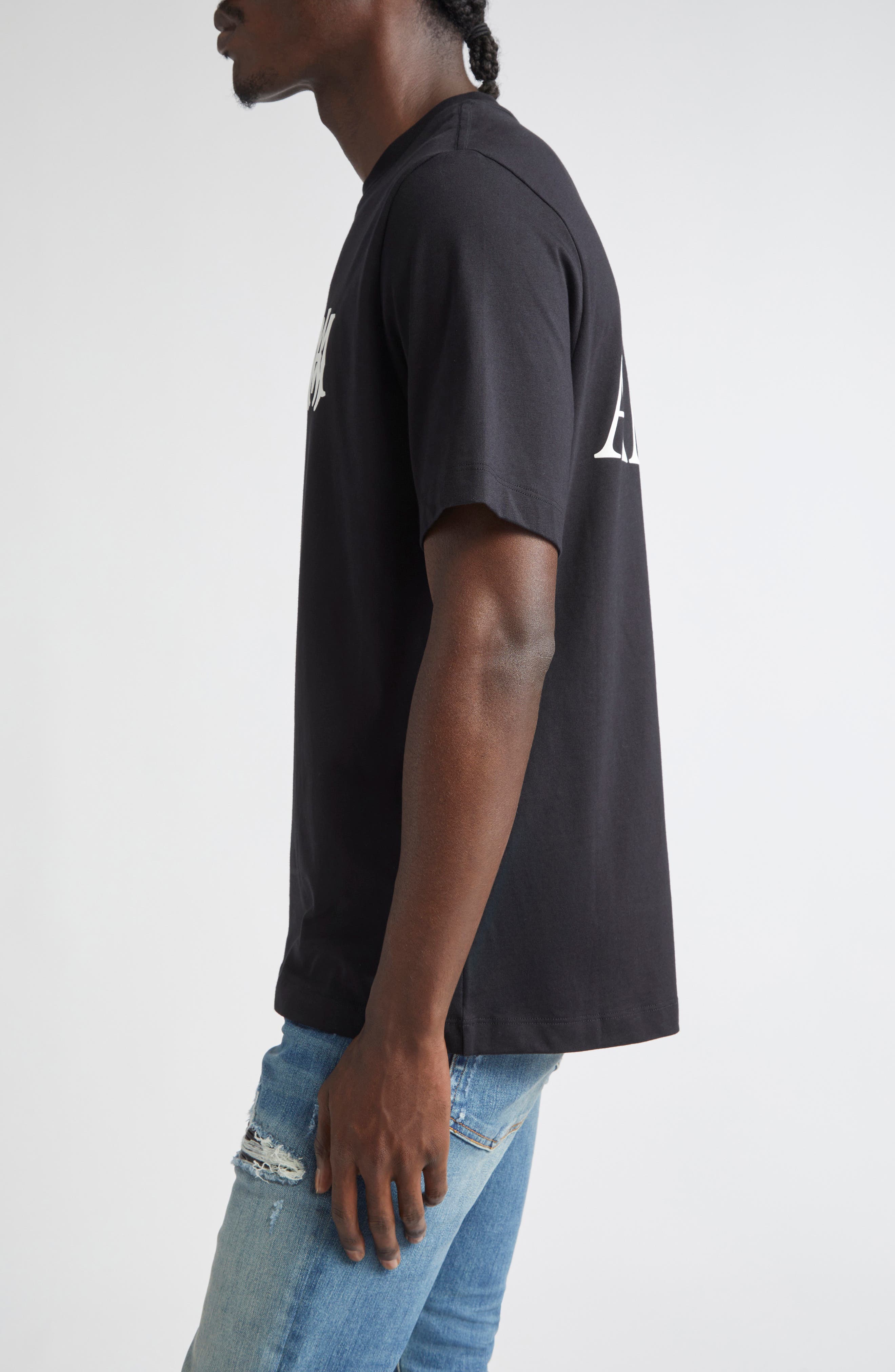 Мужские AMIRI MA Core Logo Garphic T-Shirt — фото 3