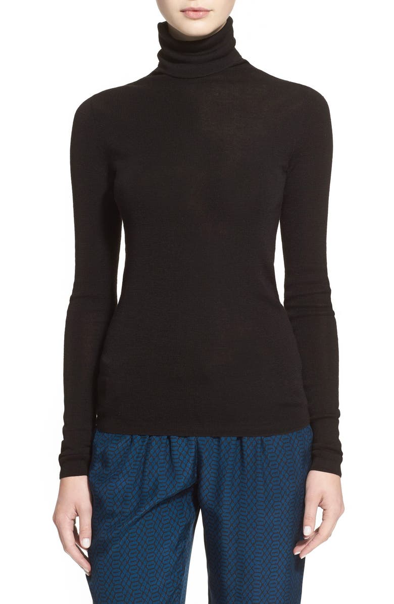Joie 'Cenelle' Merino Wool & Silk Turtleneck, Main, color, 