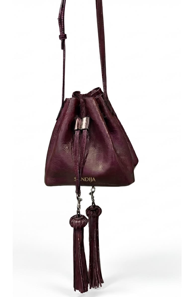 SABANDIJA Courtesy Leather Crossbody Bag, Alternate, color,