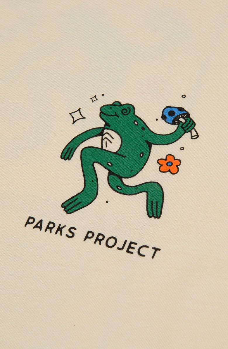 Parks Project Great Outdoors Dancin' Frogs Checklist Tee, Alternate, color, Natural