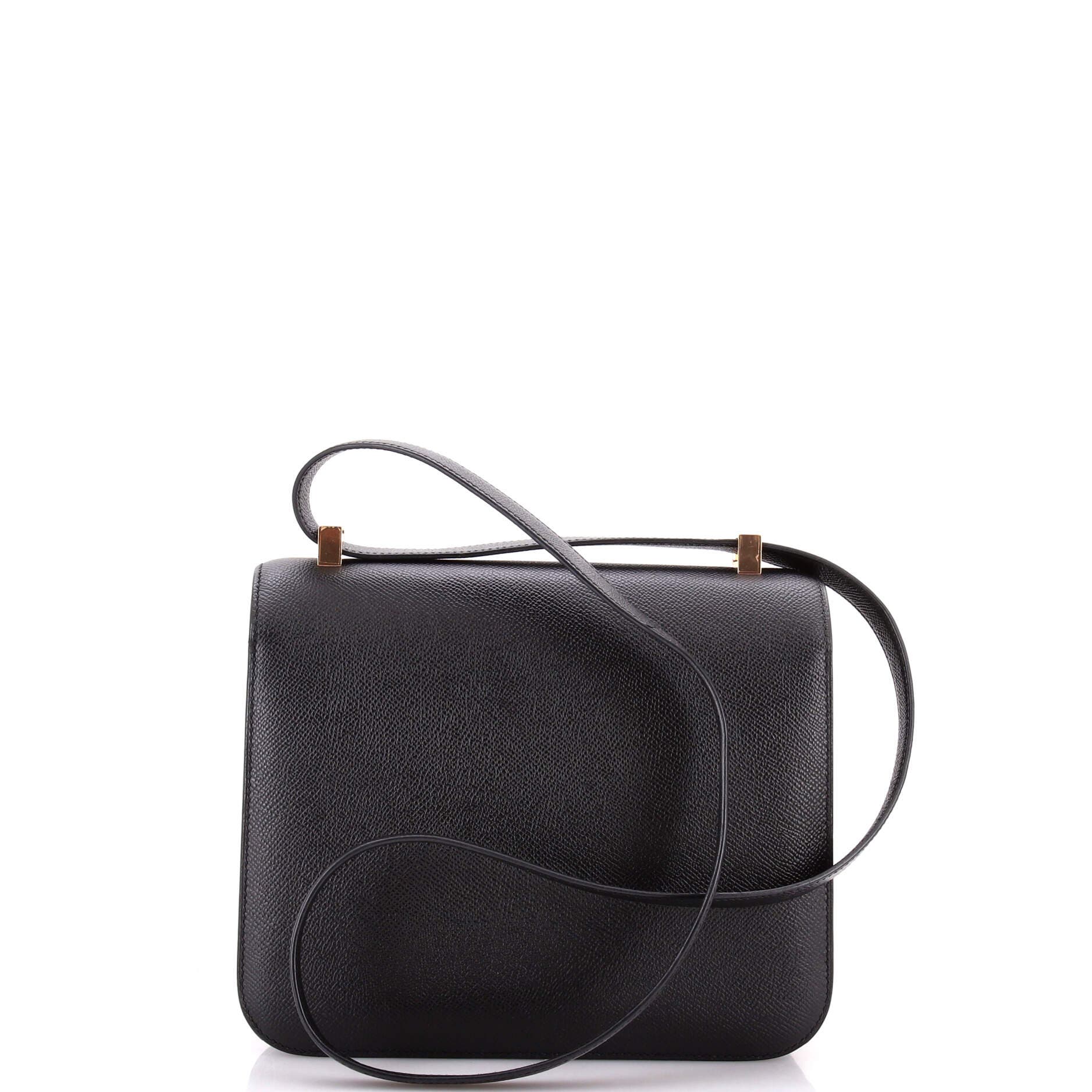 Pre-Owned Hermes Constance Bag Epsom 24, Alternate, color, Noir
