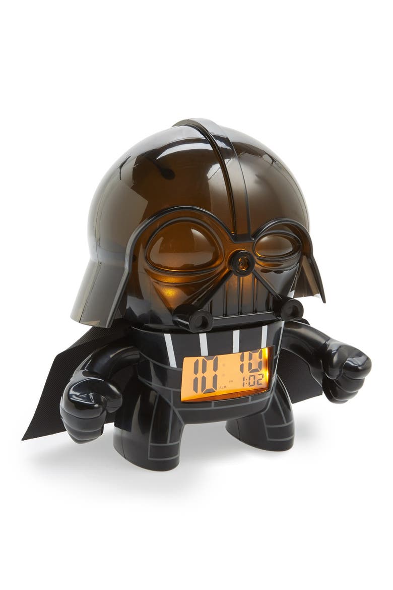 'Star Wars™ - Darth Vader' Light-Up Alarm Clock, Alternate, color, BLACK