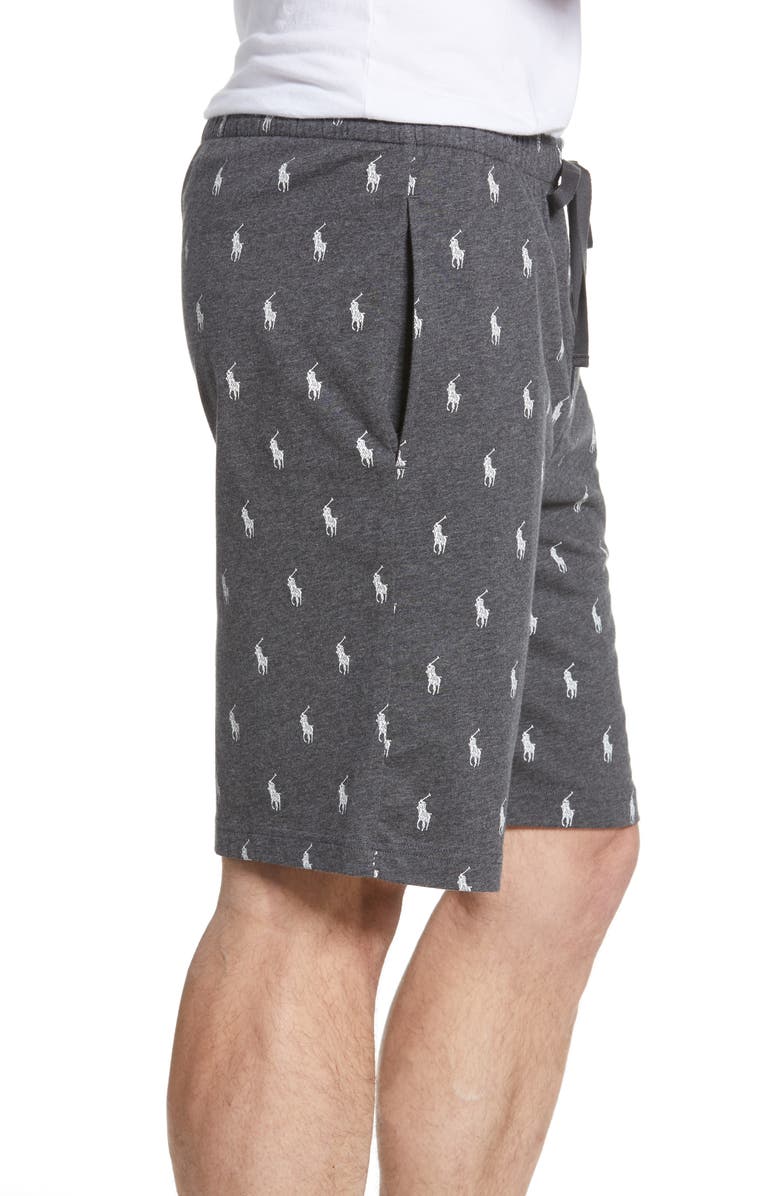 Polo Ralph Lauren Pony Print Lounge Shorts, Alternate, color,