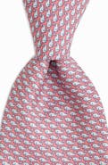 vineyard vines Kids' Vineyard Whale Silk Tie