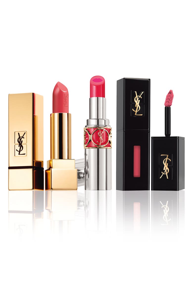 Yves Saint Laurent Pink Lip Set, Main, color, 