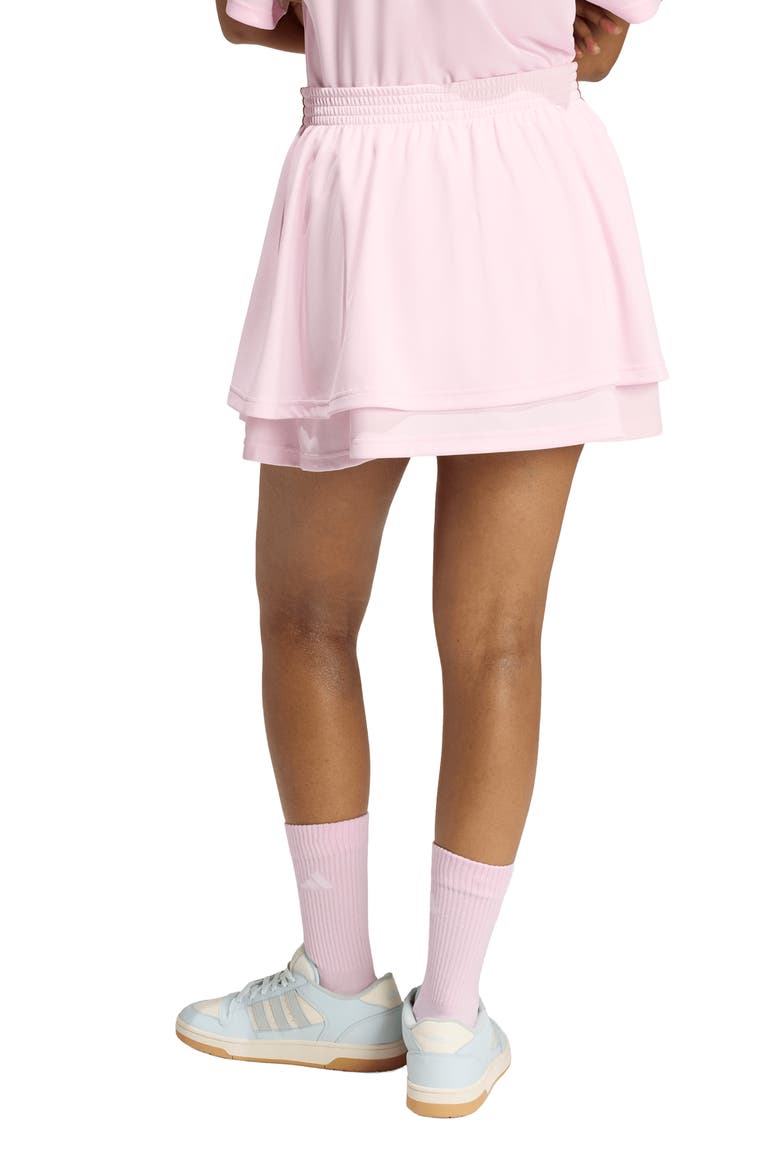 Mesh Layered Miniskirt, Alternate, color, CLEAR PINK/ ACTIVE MAROON