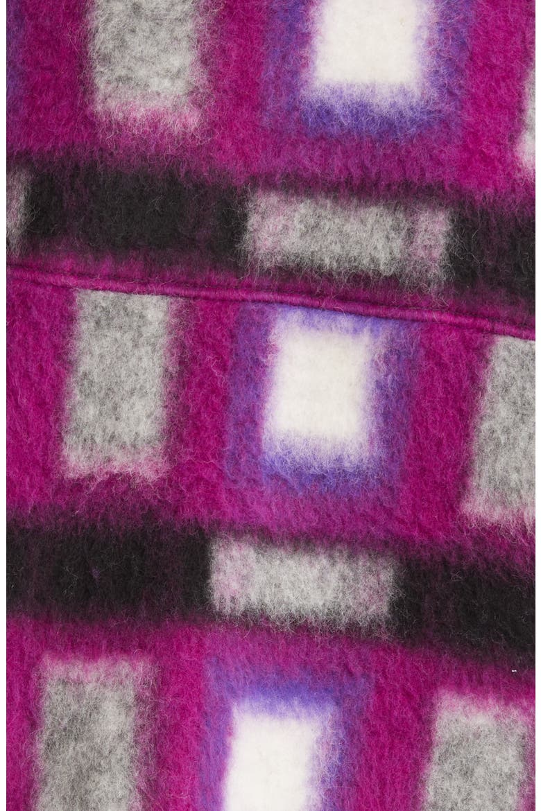 Plaid Crop Wool Blend Shacket, Alternate, color, LUCK FINDER