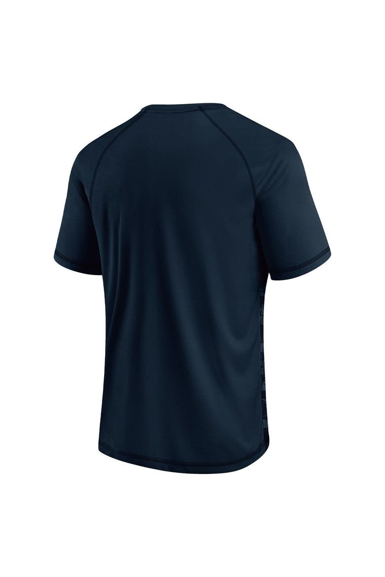 Men's Fanatics Branded Navy Houston Texans Hail Mary Raglan T-Shirt, Alternate, color, Navy