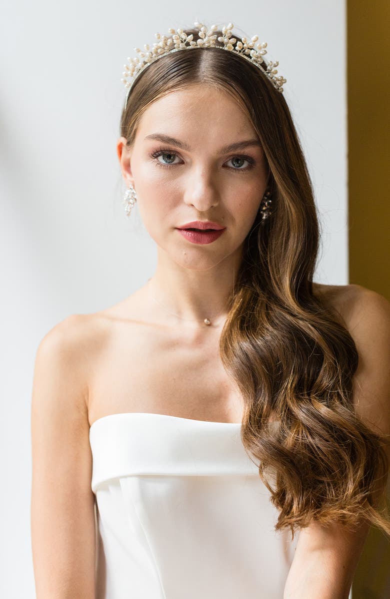 Brides & Hairpins Xylia Crown Headband, Alternate, color,