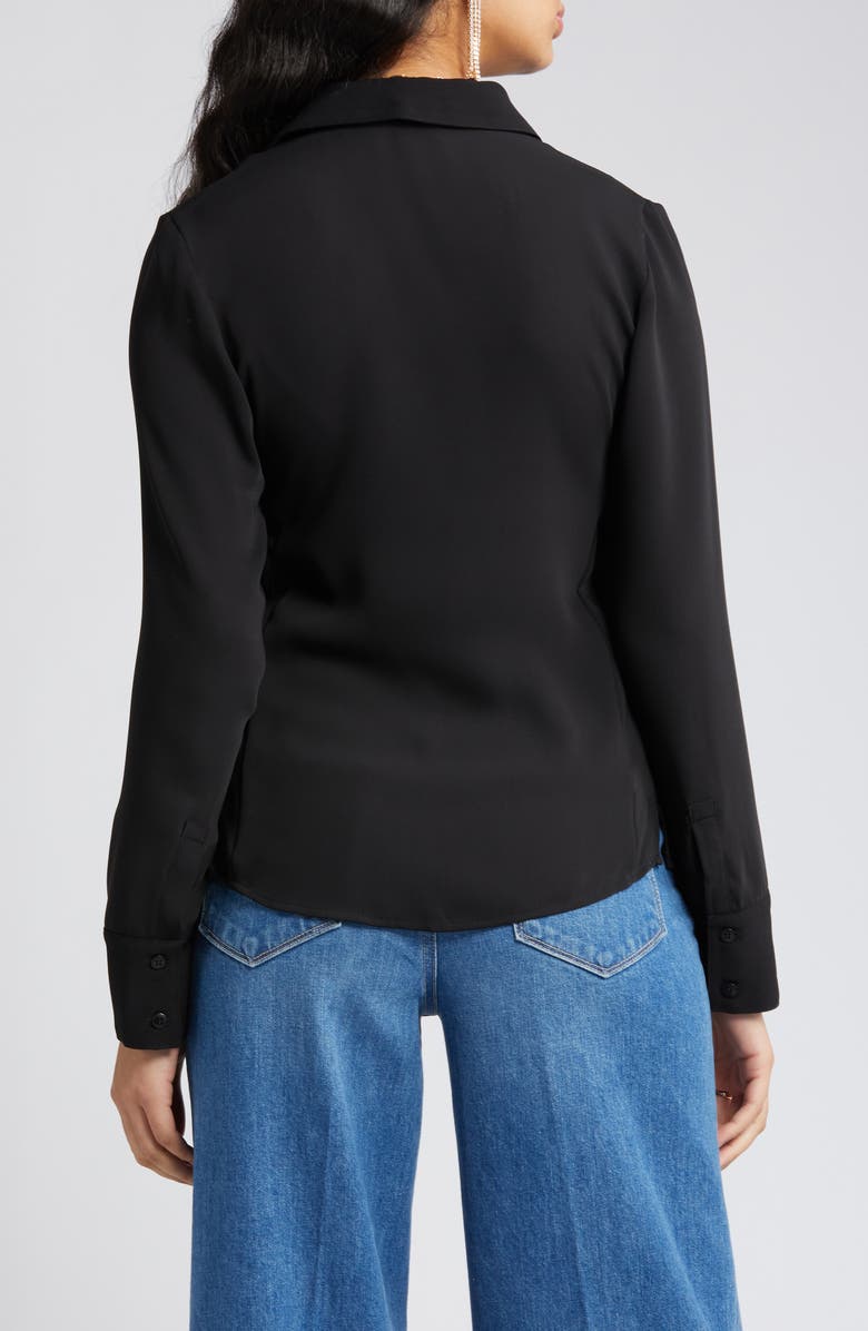 Open Edit Slim Fit Button-Up Shirt, Alternate, color,