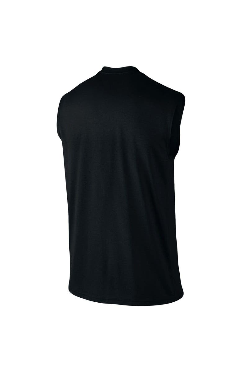 Nike Men's Nike Black North Carolina Tar Heels Wordmark Drop Legend Performance Tank Top, Alternate, color,