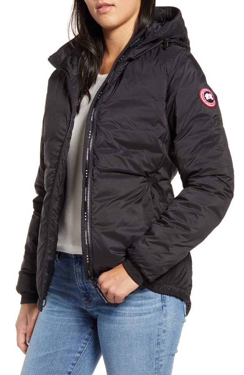 Canada Goose Camp Down Hooded Water Resistant Jacket, Main, color, 