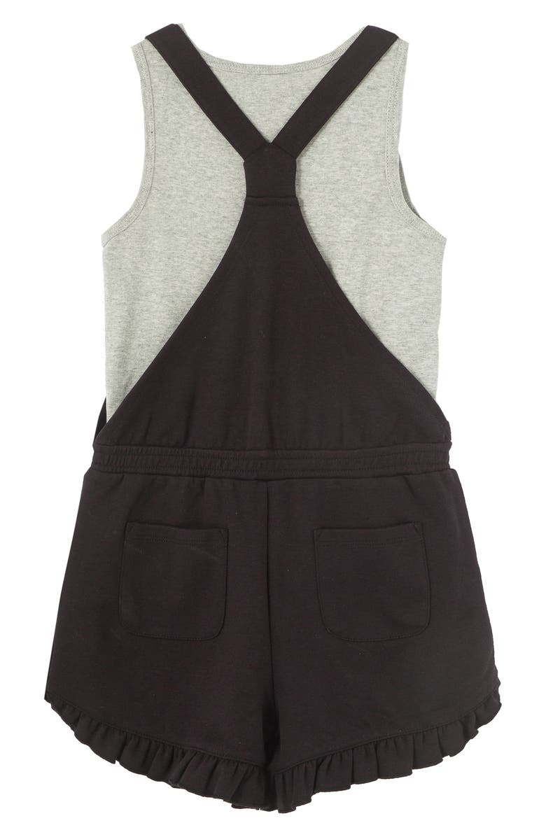 Habitual Girl Kids' Tank & Shortalls Set, Alternate, color, 