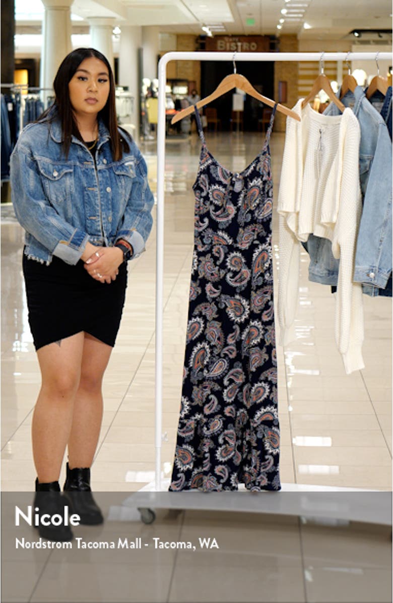 Tie Front Maxi Sundress, sales video thumbnail