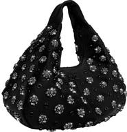 Ganni Mini Flowers Hobo Bag
