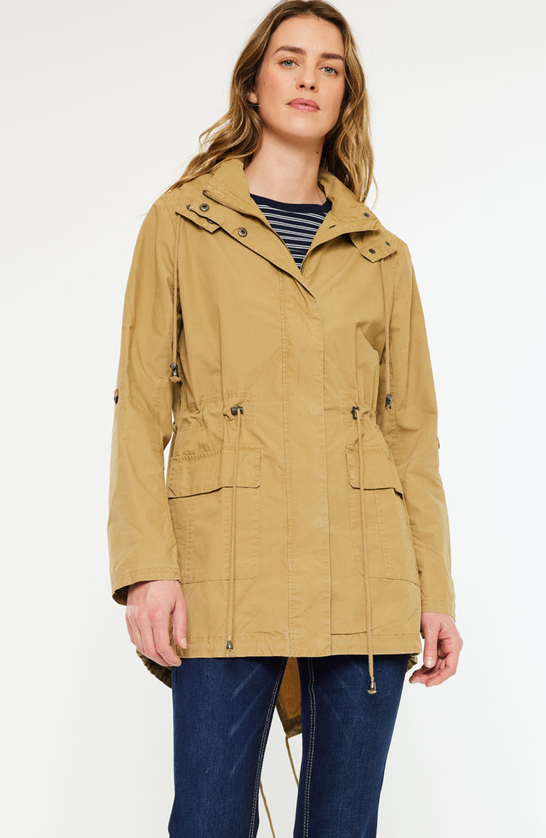 KanCan Tarsier Utility Parka Jacket, Alternate, color, Tan