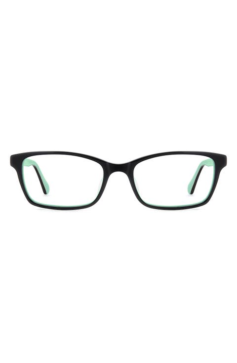 jackeline 50mm rectangular reading glasses