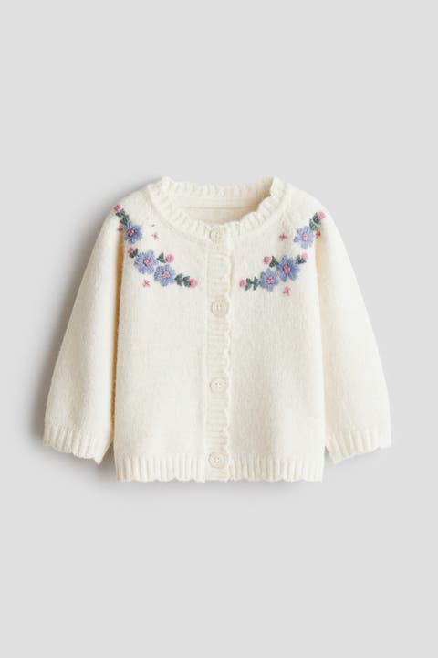 Embroidery-detail Cardigan