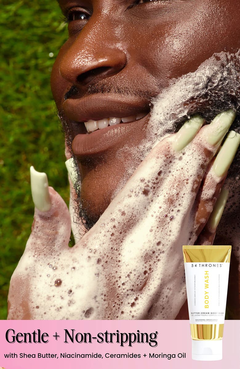 54 Thrones Butter Cream Body Wash Non-Stripping + Skin Barrier Support, Alternate, color, 