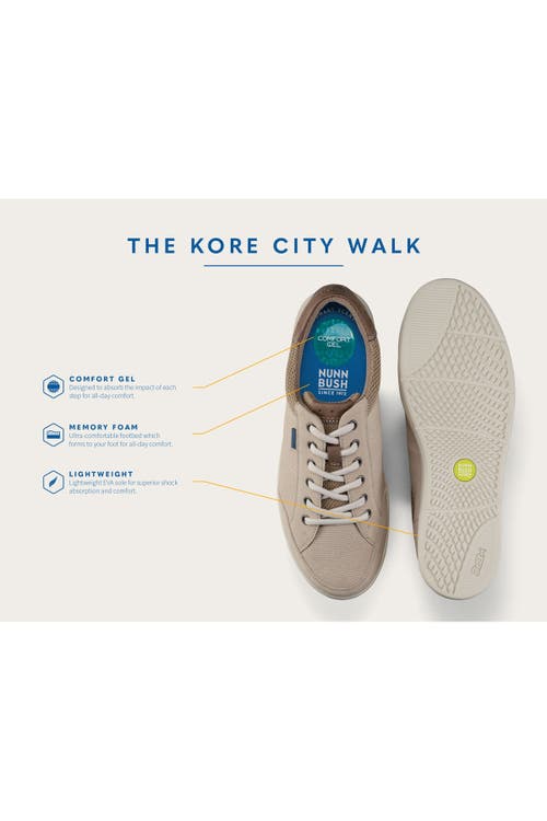 Nunn Bush Kore City Walk Lace-up Sneaker In Navy