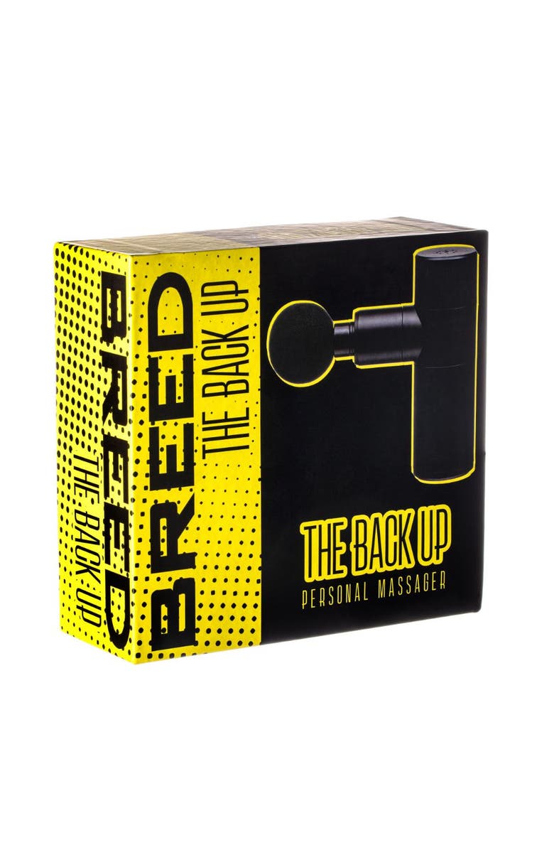 BREED The Back Up Personal Mini Massager, Alternate, color, Black