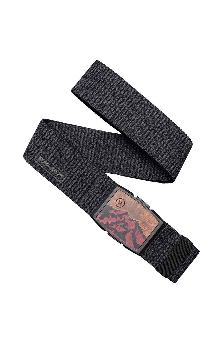 ARCADE Woody Belt, Main, color, Heather Limo