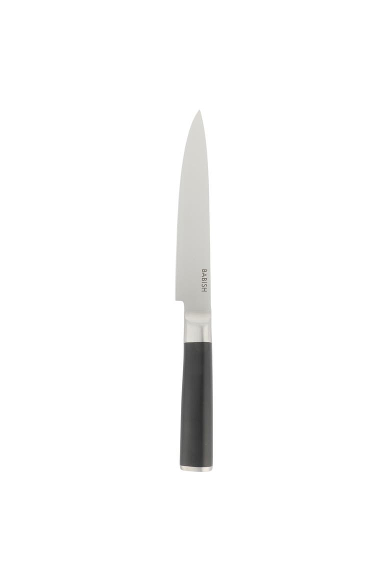 High Carbon German Steel Full Tang Forged Carving Knife, Main, color, Stainless Steel