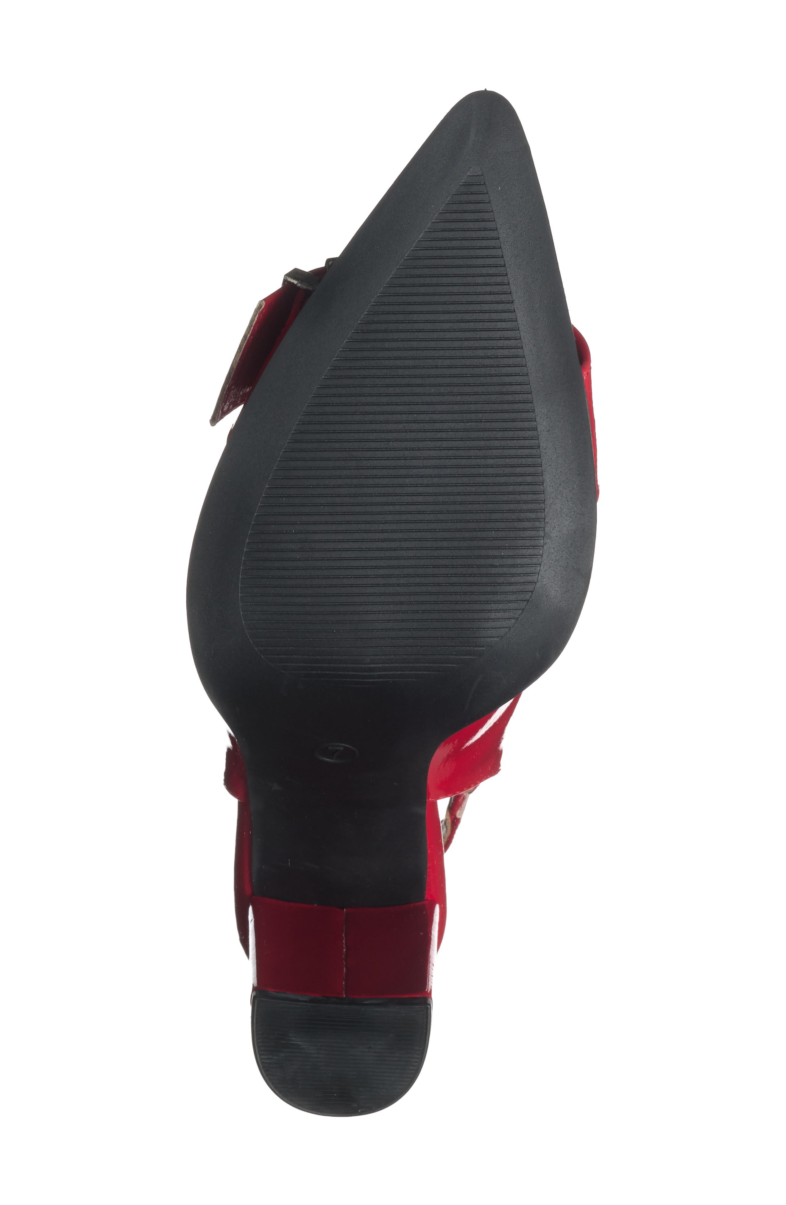 WILD DIVA LOUNGE Amore Slingback Pump, Alternate, color, Red