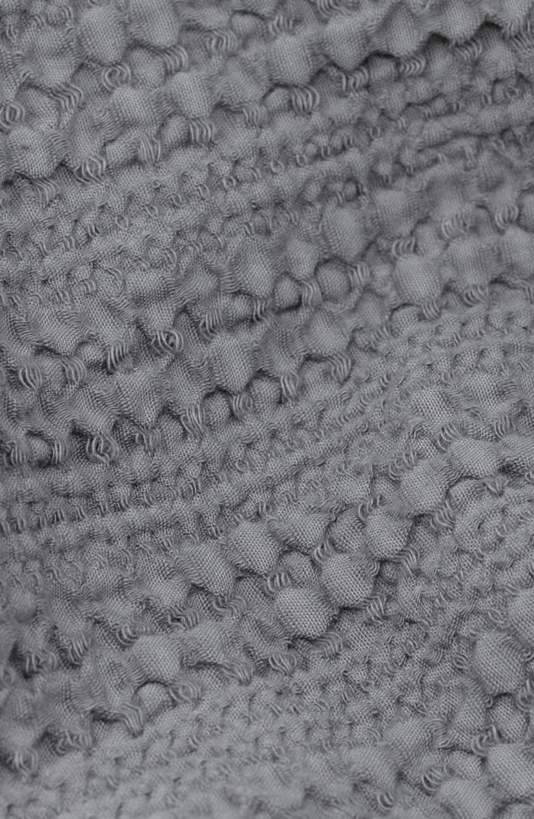 Woven & Weft Waffle Cotton Reversible Duvet & Sham Set, Alternate, color, Grey