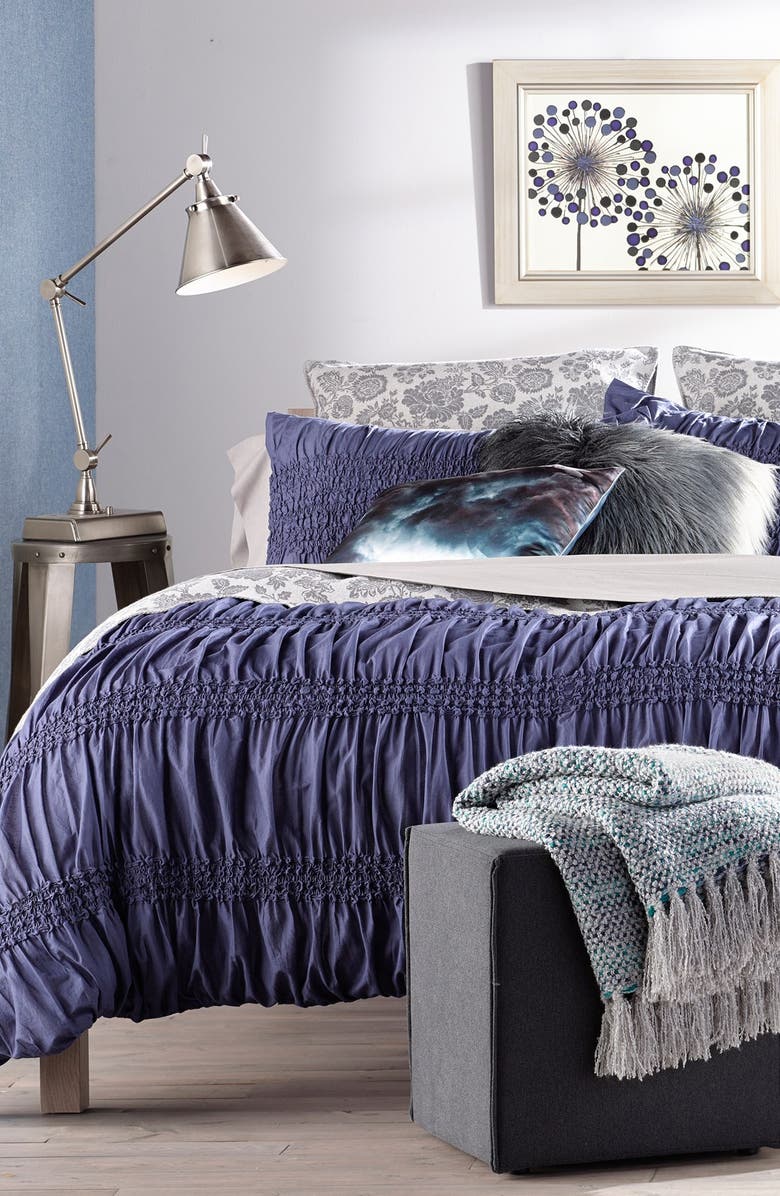 NORDSTROM AT HOME Ombré Faux Fur Flokati Accent Pillow, Alternate, color, 