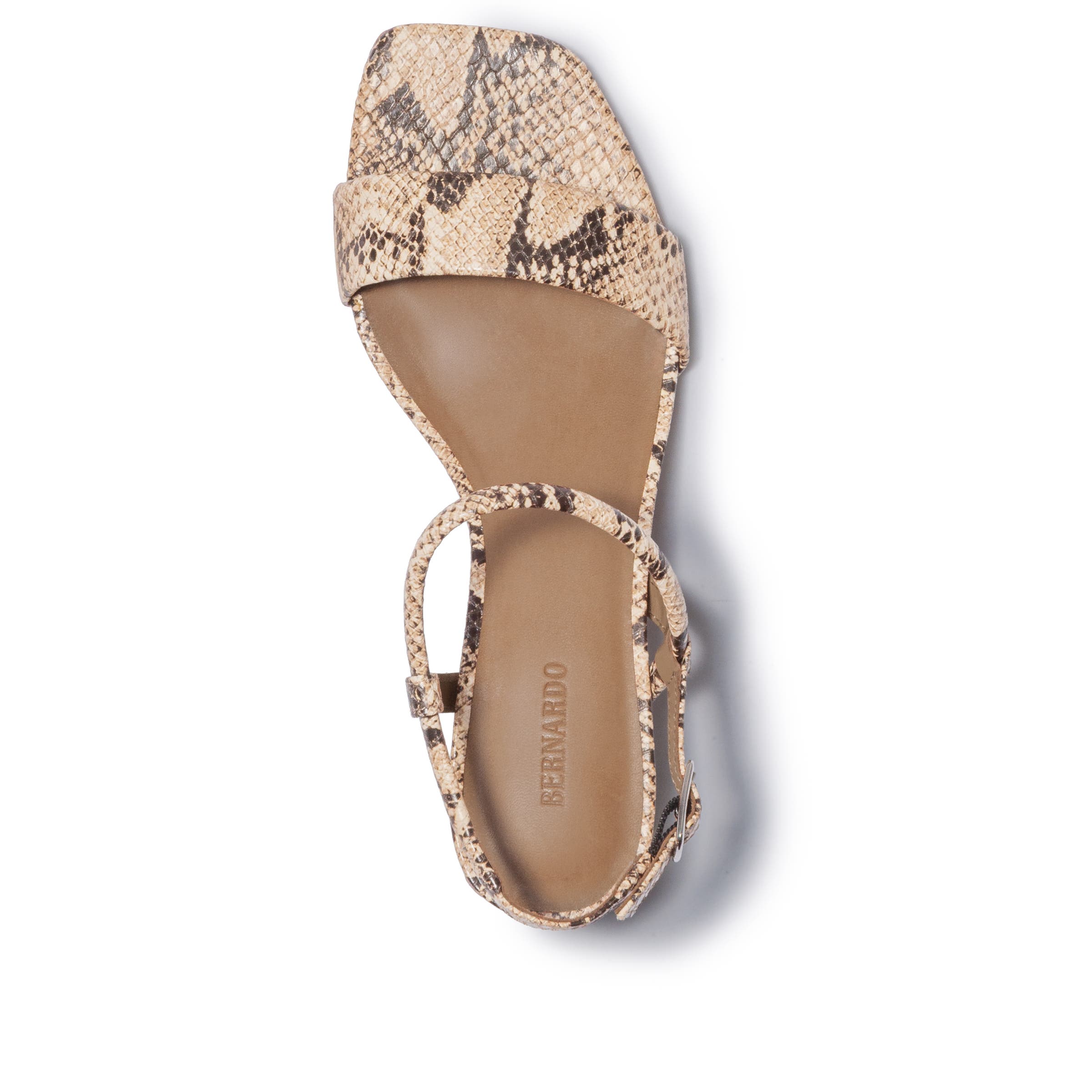 Josei Low Heel Sandal, Alternate, color, NATURAL SNAKE