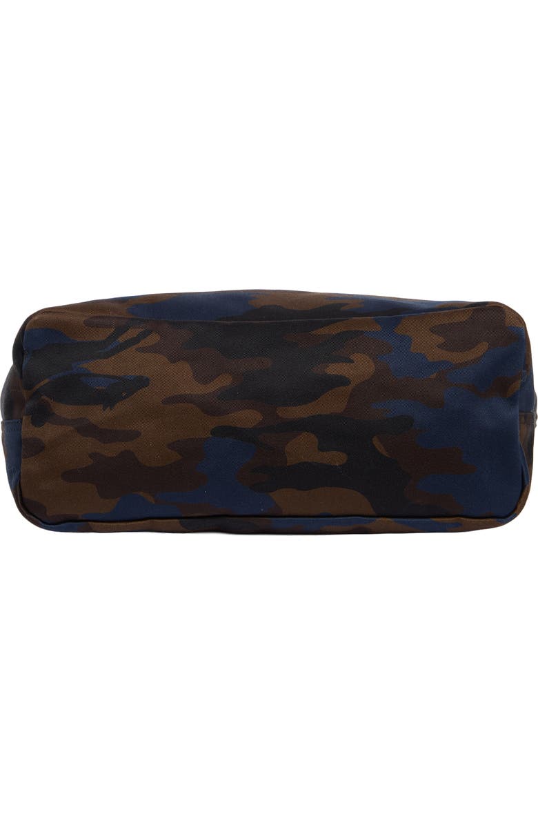 Longchamp Camo Twill Tote, Alternate, color, Navy